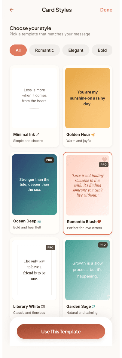 Beautiful Card Templates